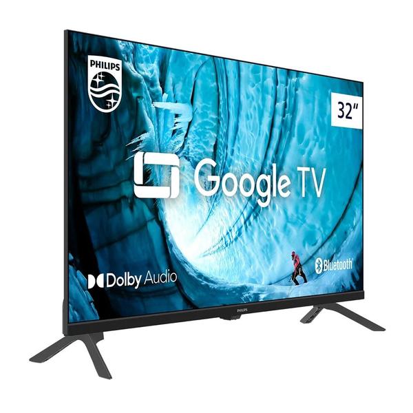 Imagem de Smart TV Philips 32" LED HD, Google TV, Sem Bordas - 32PHG6909