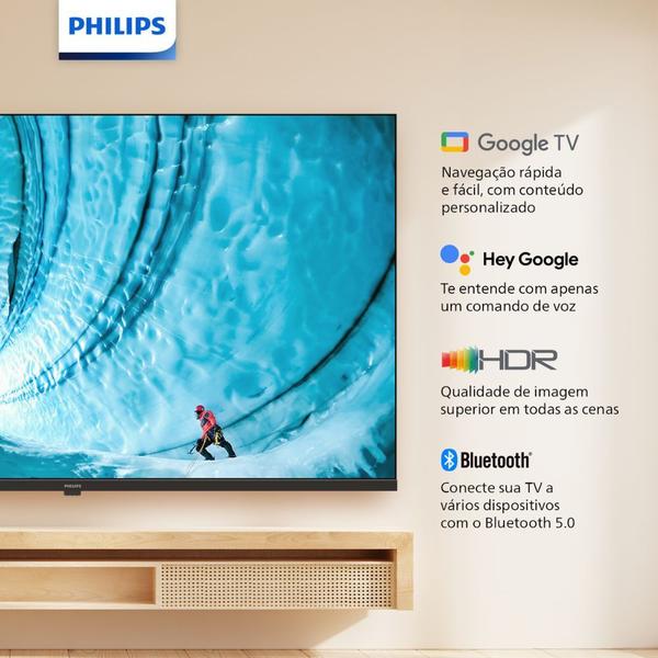 Imagem de Smart TV Philips 43 Full HD Google TV Comando de Voz HDR HDMI Bluetooth