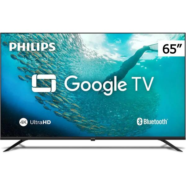 Smart TV PHILIPS LED 4K 65 Google Assistente 65PUG7019 Smart TV PHILIPS LED 4K 65 Google Assistente 65PUG7019