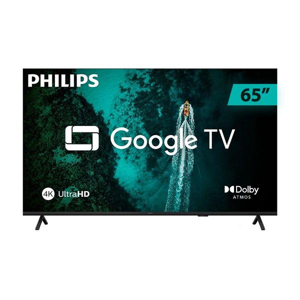 Smart TV Philips LED 65" 4K Wi-Fi Google TV 65PUG7419/78 Smart TV Philips LED 65" 4K Wi-Fi Google TV 65PUG7419/78