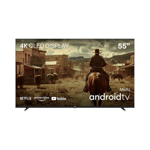 Smart TV Qled 55 4K Multi Android 3HDMI 2USB - TL073M Smart TV Qled 55 4K Multi Android 3HDMI 2USB - TL073M
