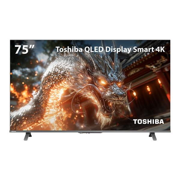 Smart TV QLED 75 4K Toshiba Google TV 4HDMI 2USB Wi-Fi Smart TV QLED 75 4K Toshiba Google TV 4HDMI 2USB Wi-Fi