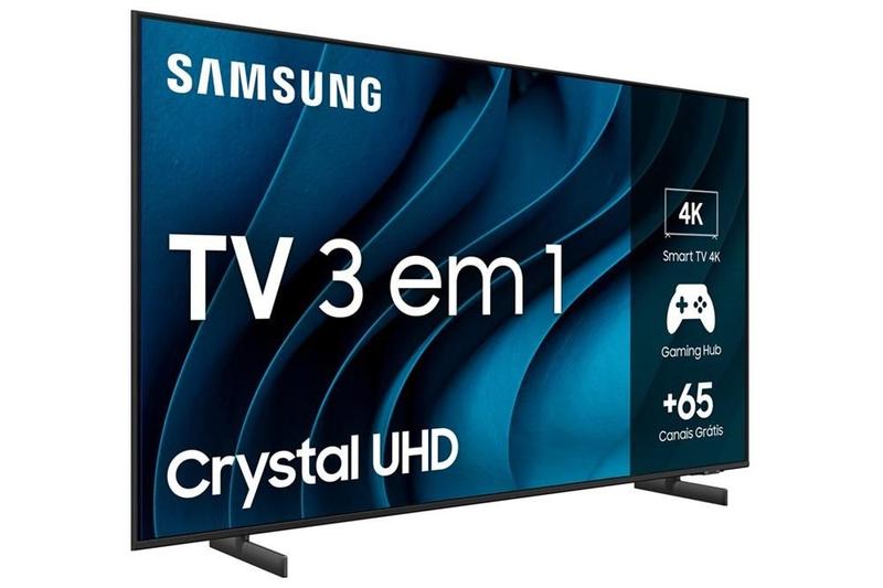 Imagem de Smart TV Samsung 70" Crystal UHD 4K 70CU8000 Painel Dynamic Crystal Color, Samsung Gaming Hub, Design AirSlim, Alexa built in