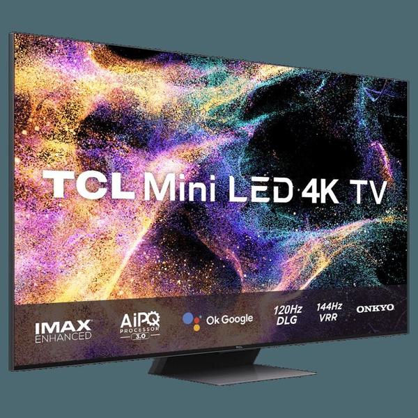Imagem de Smart TV TCL 65" Gaming QLED MINI LED 4K 4 HDMI WI-FI Google Assistente Chromecast Bluetooth 65C845
