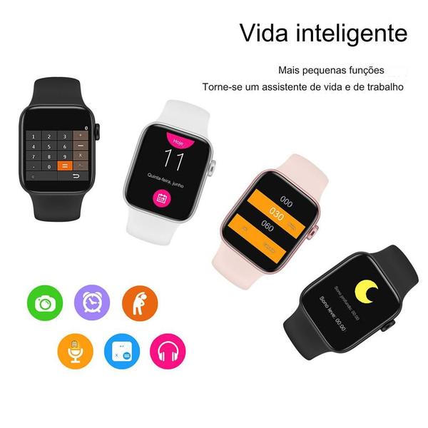 Imagem de Smart Watch G66LL Modo Esportes Chamadas Notificações Músicas