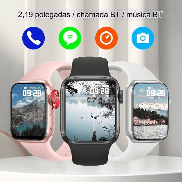 Imagem de Smart Watch S9 PRO Bluetooth 5.1 Lembrete Sedentário Chamadas Músicas