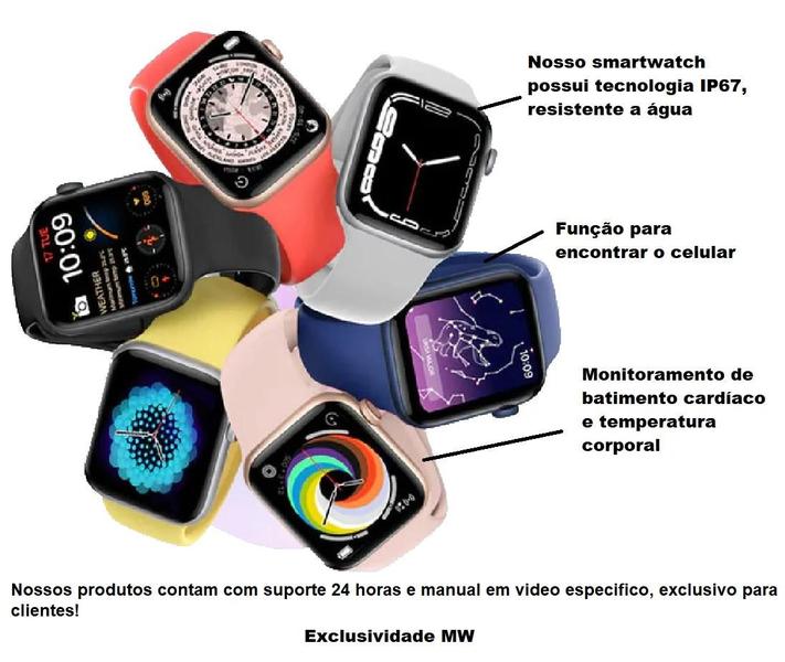 Imagem de Smart Watch Série 6 Notificações Chamadas Bluetooth 