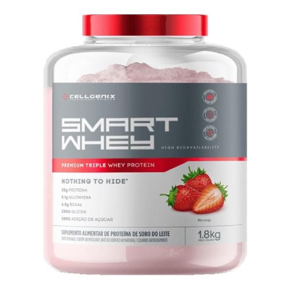 Imagem de Smart Whey Protein Zero Lactose 1.800Kg Cellgenix