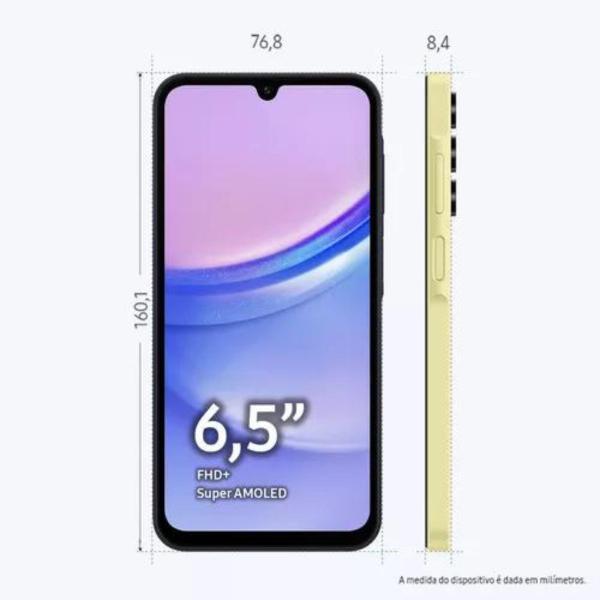 Imagem de Smartphone Celular Galaxy A15 4G 128Gb 4 RAM Verde Dual Chip