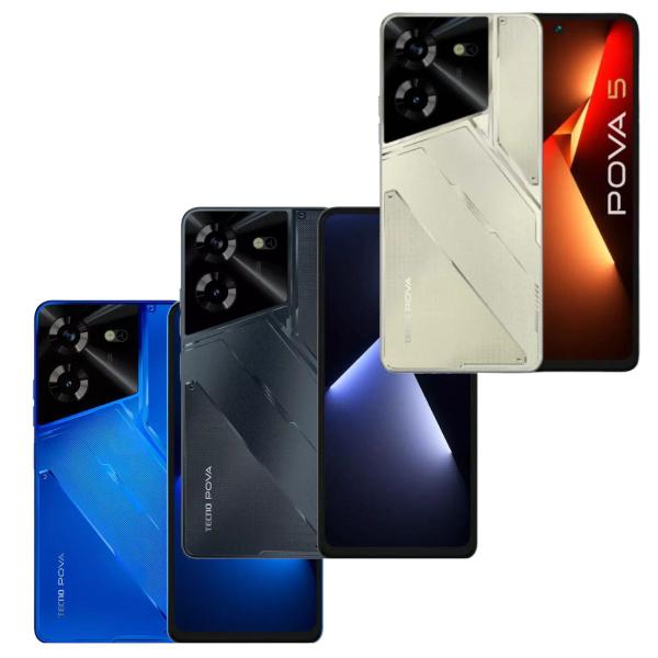 Imagem de Smartphone Gamer Tecno Pova 5 256gb + 8gb Ram 50mp