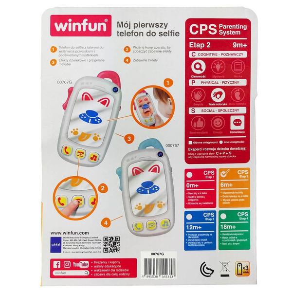 Imagem de Smartphone Infantil - Minha Primeira Selfie - Azul - Winfun