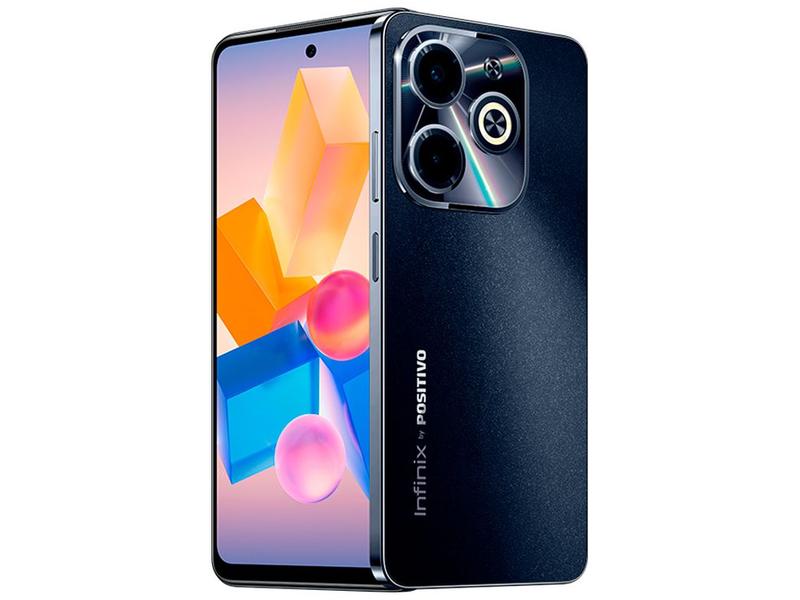 Smartphone Infinix Hot 40i 256GB Preto 4GB RAM 6,6" Câm. Dupla Dual Chip Smartphone Infinix Hot 40i 256GB Preto 4GB RAM 6,6" Câm. Dupla Dual Chip