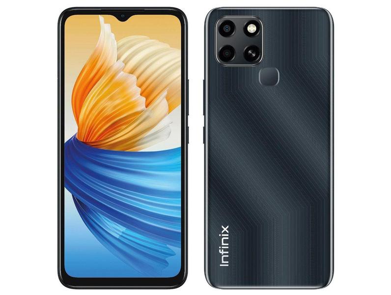 スマートフォン本体 IiphoneX 64GB Smartphone Infinix Smart 6 64GB Preto 4G 2GB RAM 6,52” Câm. Dupla
