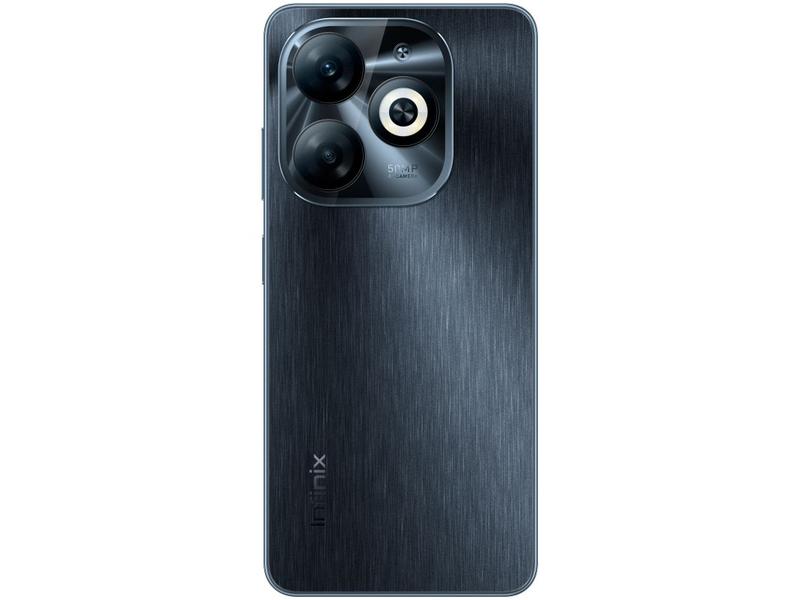 Imagem de Smartphone Infinix Smart 8 Pro 256GB Preto 4GB RAM 6,6" Câm. 50MP + Selfie 8MP Dual Chip