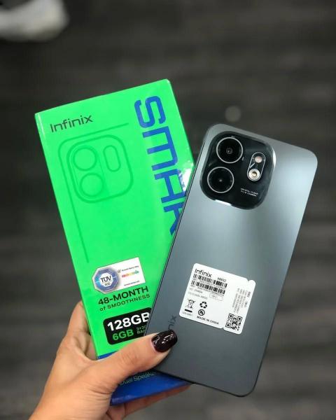 Imagem de Smartphone Infinix Smart 9 Desing Premium 256GB / 128GB ~ 8GB RAM  tela 120Hz Cam dupla 13mpx mais 8mp 5000mAh celular Infinix