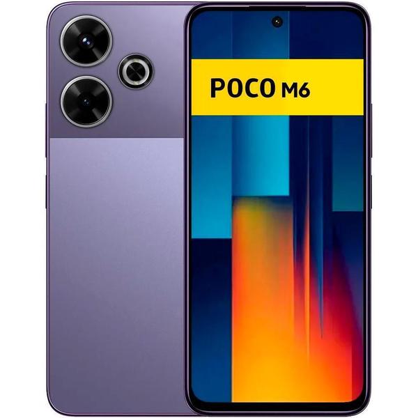 Imagem de Smartphone M6 4G 256G 8Gb Ram Roxo - Global