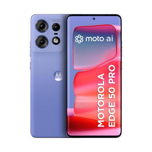 Imagem de Smartphone Motorola Edge 50 Pro 5G - 256GB 24GB Ram Boost 50MP Ultra-Pixel AI Camera IP68 NFC