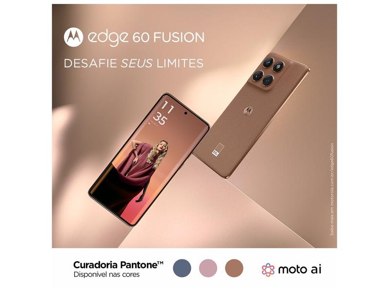 Smartphone Motorola Edge 60 Fusion 256GB 5G 24GB RAM Mocha Mousse