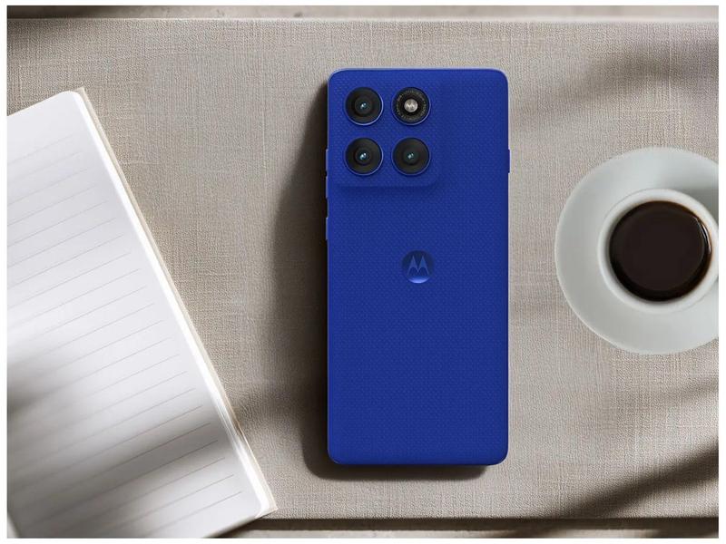 Smartphone Motorola Edge 60 Pro 256GB Azul 5G 24GB RAM 6,7