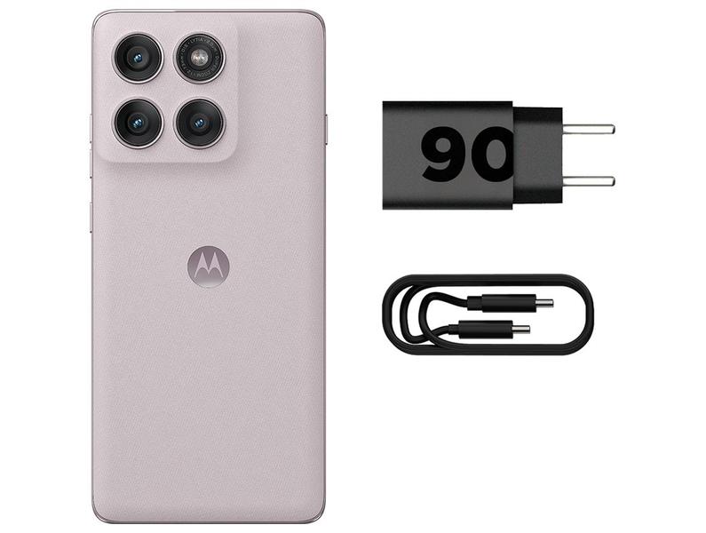 Smartphone Motorola Edge 60 Pro 512GB Off White 5G 24GB RAM 6,7