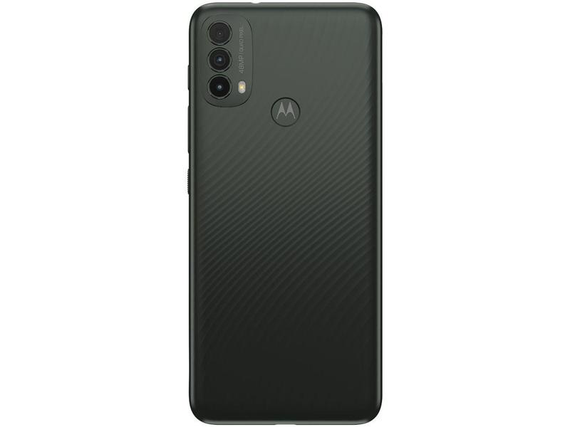 Imagem de Smartphone Motorola Moto e40 64GB Grafite - 4GB RAM Tela 6,5” Câm. Tripla + Selfie 8MP