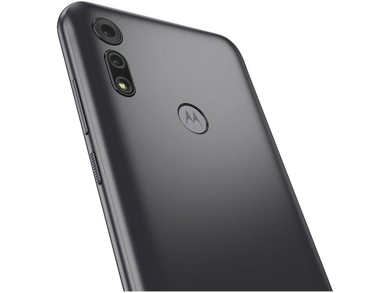 Imagem de Smartphone Motorola Moto E6S 32GB Cinza Titanium 4G Octa-Core 2GB RAM 6,1” Câm. Dupla + Selfie 5MP