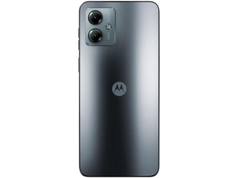 Imagem de Smartphone Motorola Moto G14 128GB Grafite 4G Octa-Core 4 GB RAM 6,5" Câm. Dupla + Selfie 8MP Dual