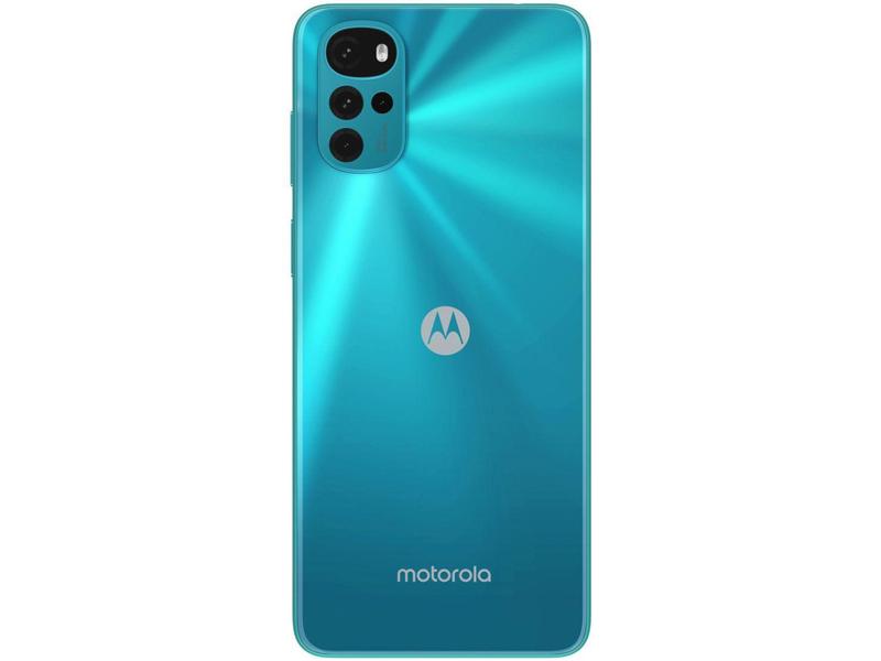 Imagem de Smartphone Motorola Moto G22 128GB Azul 4G - Octa-Core 4GB RAM 6,5” Câm Quádrupla + Selfie 16MP