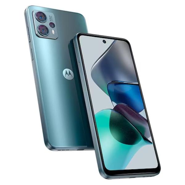 Imagem de Smartphone Motorola Moto G23 Blue 128gb 8gb Octa core Tela 6,5 HD+ Wifi 5 Ac com Relógio Tela Infinita e Fone sem Fio