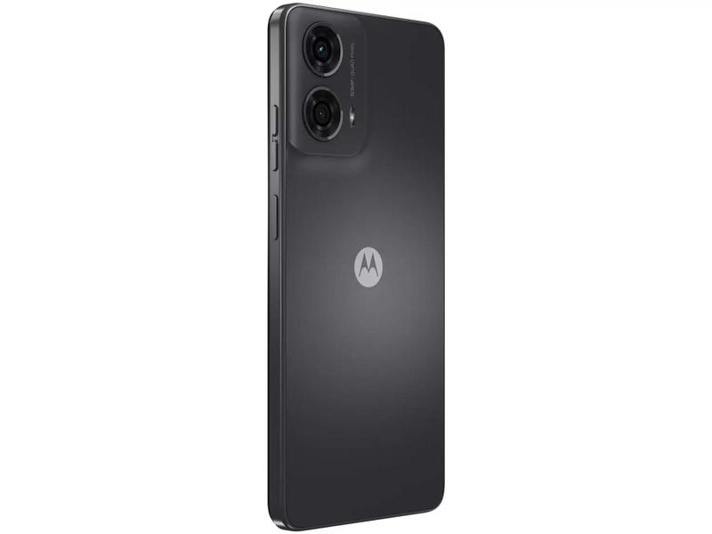 Imagem de Smartphone Motorola Moto G24 128GB preto 8GB RAM 6,6" Câm. Dupla + Selfie 8MP Dual Chip