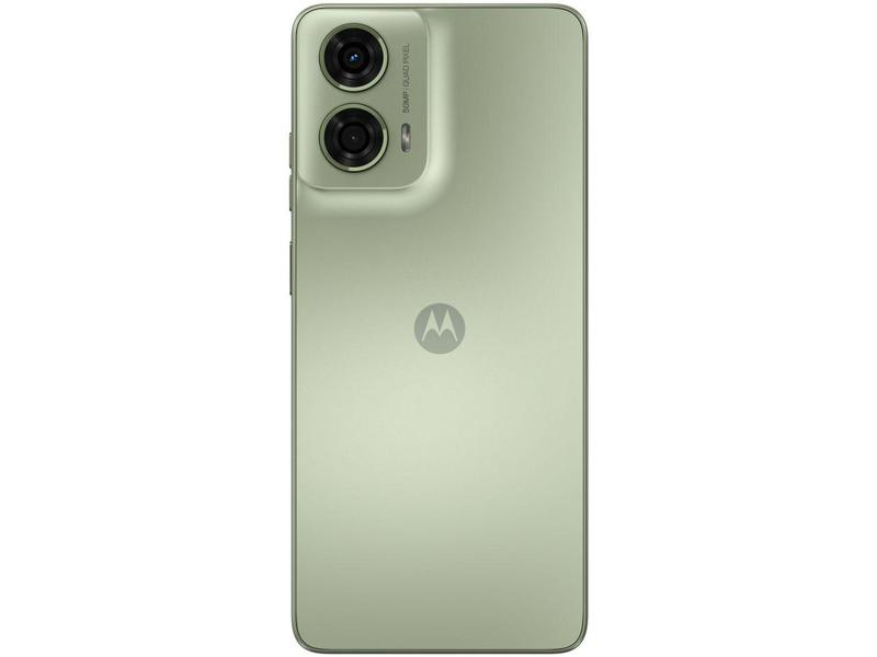 Imagem de Smartphone Motorola Moto G24 128GB Verde 4GB + 4GB RAM Boost 6,6" Câm. Dupla + Selfie 8MP Dual Chip