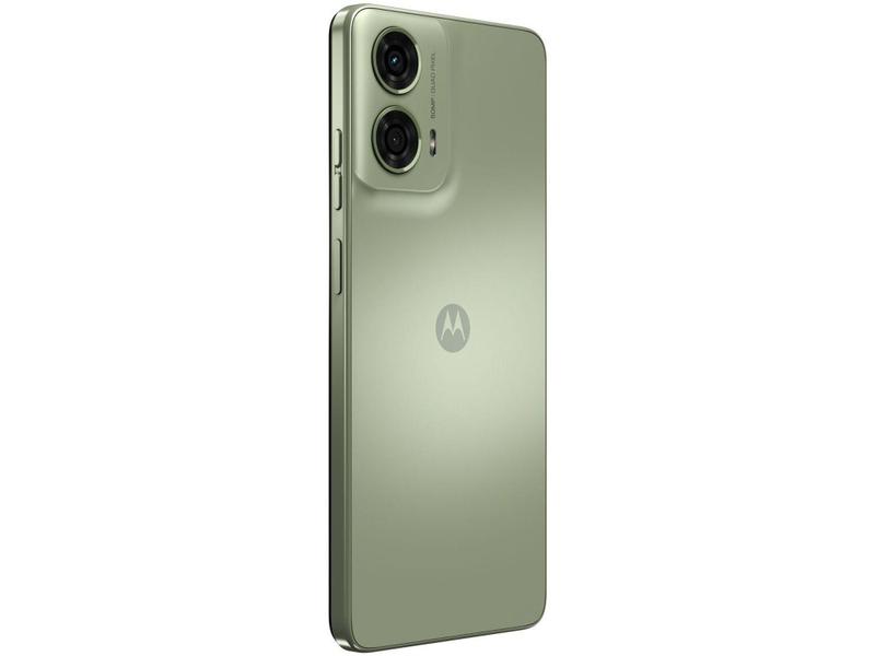Imagem de Smartphone Motorola Moto G24 128GB Verde 4GB + 4GB RAM Boost 6,6" Câm. Dupla + Selfie 8MP Dual Chip