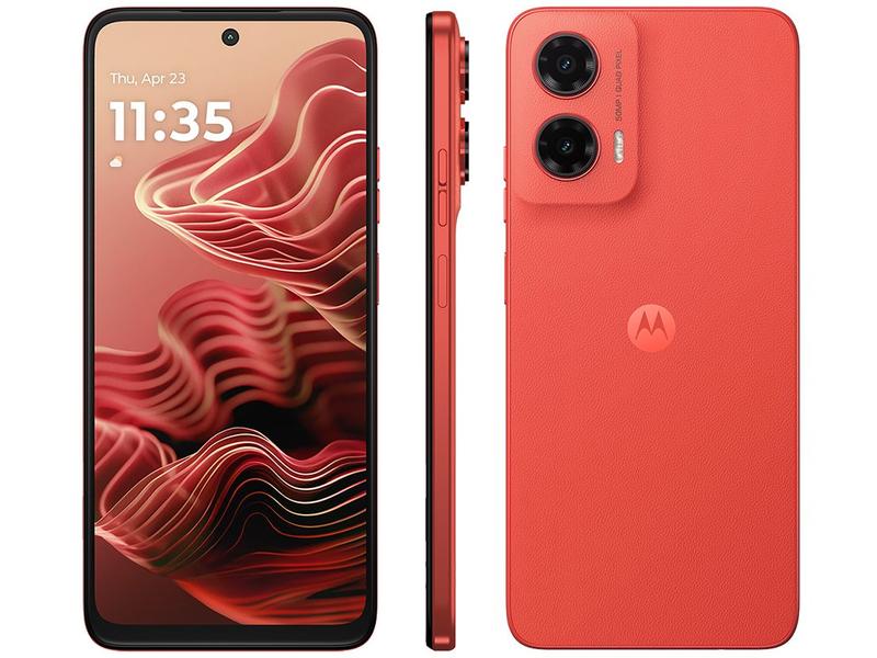 Smartphone Motorola Moto G35 256GB Coral 5G 4GB RAM+8GB Ram Boost 5G 6,7" Câm. Dupla + Sel... Smartphone Motorola Moto G35 256GB Coral 5G 4GB RAM+8GB Ram Boost 5G 6,7" Câm. Dupla + Sel...