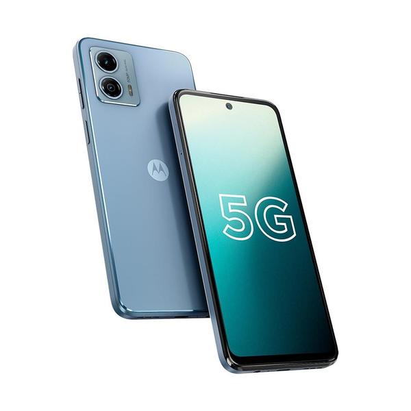 Imagem de Smartphone Motorola Moto G53, 5G, 128GB, 4GB RAM, Octa Core, Câmera Dupla 50MP, Tela de 6.5, Prata - PAWR0001BR