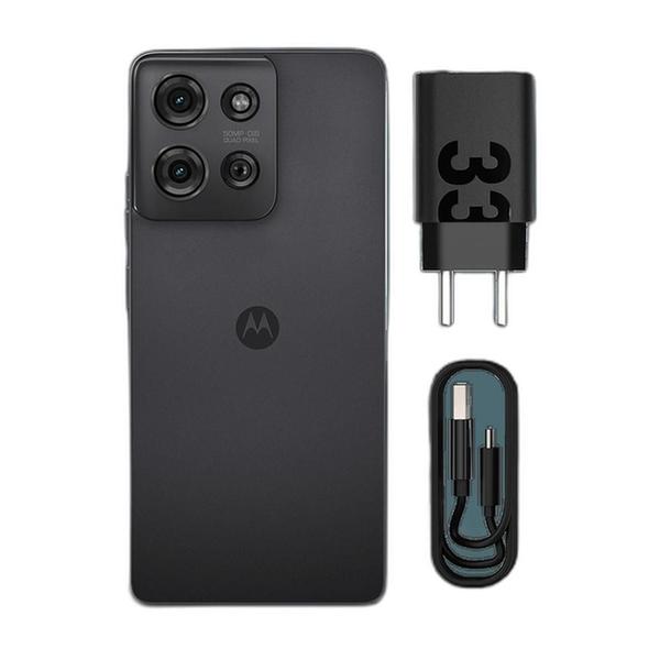 Imagem de Smartphone Motorola Moto G75 5G 256GB - Preto, 16GB Ram Boost, Câmera 50MP, Tela 6,8" Edição Especial acompanha Fone Moto Buds