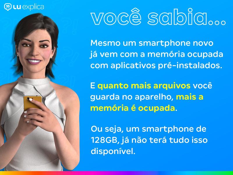 Imagem de Smartphone Motorola Moto G8 64GB Azul Capri 4G 4GB RAM Tela 6,4” Câm. Tripla + Câm. Selfie 8MP