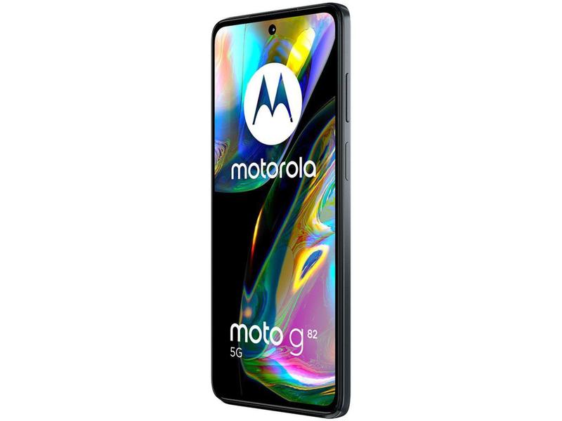 Imagem de Smartphone Motorola Moto G82 128GB Preto 5G Octa-Core 6GB RAM 6,6” Câm. Tripla + Selfie 16MP