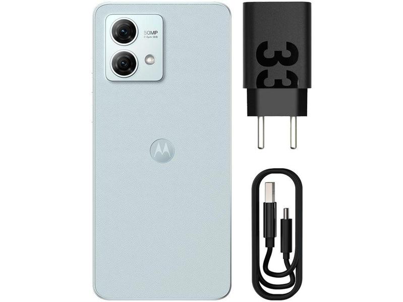 Imagem de Smartphone Motorola Moto G84 256GB Azul 5G Snapdragon 695 8GB RAM 6,55" CDupla Selfie 16MP Dual Chip