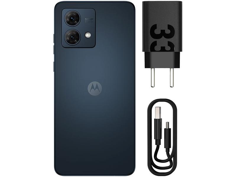 Imagem de Smartphone Motorola Moto G84 256GB Grafite 5G Snapdragon 695 8GB RAM 6,55" Câm. Dupla + Selfie 16MP Dual Chip