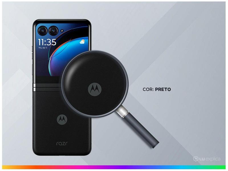 Smartphone Motorola Razr 40 Ultra 256GB Preto 5G Snapdragon Octa