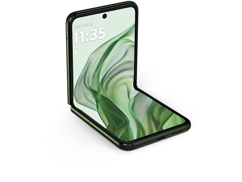 Imagem de Smartphone Motorola Razr 50 Ultra 512GB Forest Green 5G 24GB RAM 6,9" Câm. Dupla + Selfie 32MP Dual Chip