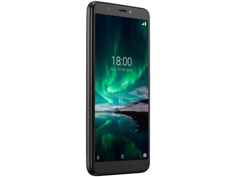 Imagem de Smartphone Multilaser F Pro 16GB Preto 4G - 1GB Tela 5,5” Câm. 5MP + Selfie 5MP Dual Chip