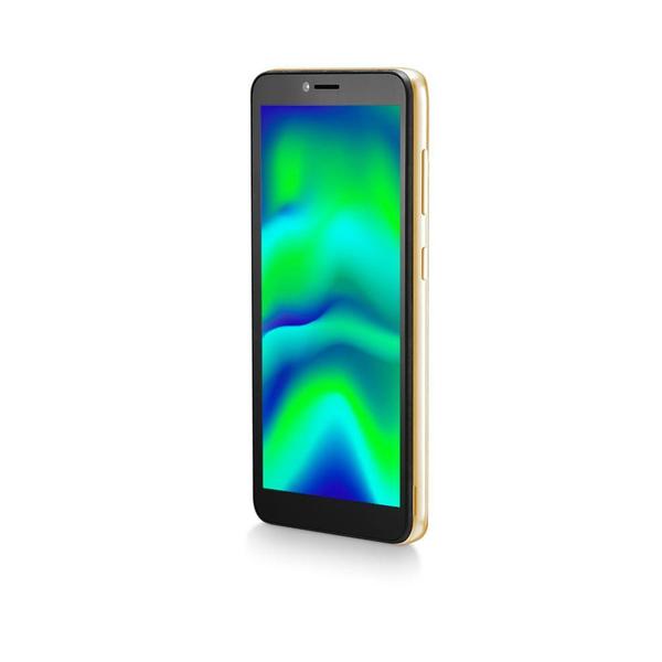 Imagem de Smartphone Multilaser F Pro 2 4G 32GB Wi-Fi 5.5 pol.Dual Chip 1GB RAM Android 11 Qua Dourado - P9153