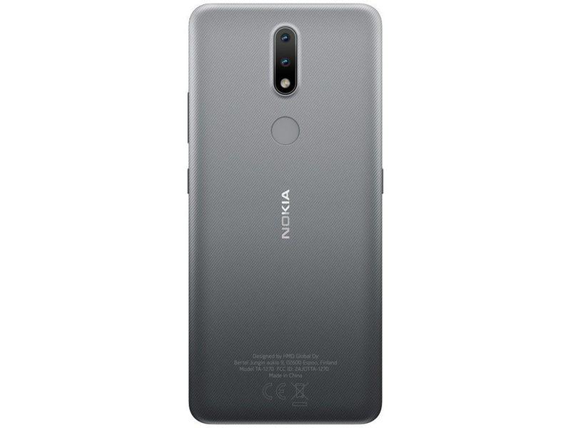 Imagem de Smartphone Nokia 2.4 64GB Cinza 4G Octa-Core - 3GB RAM Tela 6,5” Câm. Dupla + Selfie 5MP