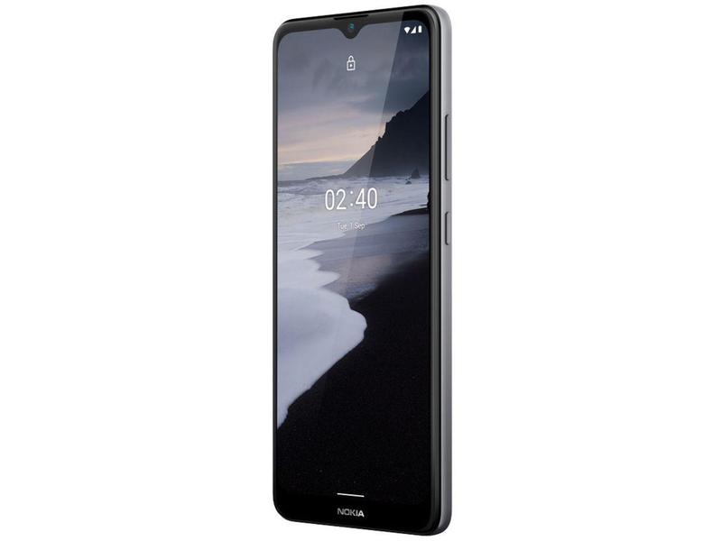 Imagem de Smartphone Nokia 2.4 64GB Cinza 4G Octa-Core - 3GB RAM Tela 6,5” Câm. Dupla + Selfie 5MP