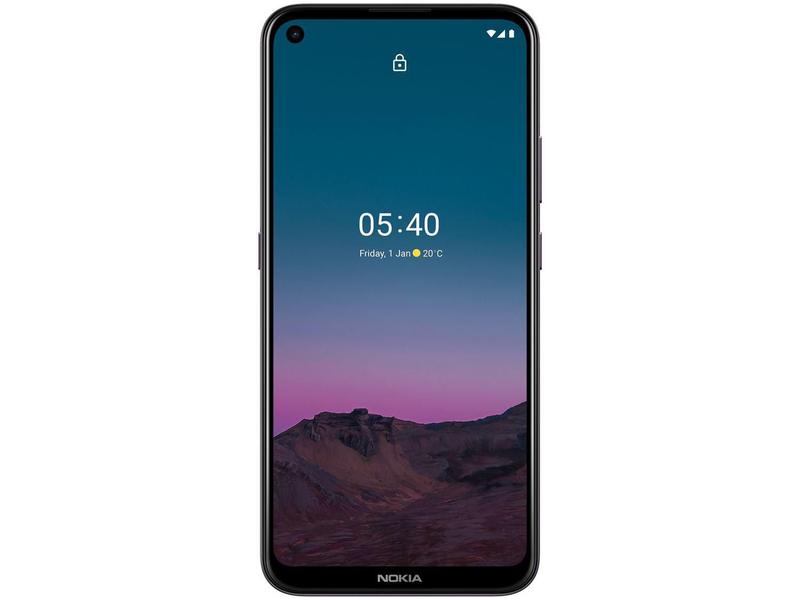 Imagem de Smartphone Nokia 5.4 128GB Roxo 4G Octa-Core - 4GB RAM Tela 6,39” Câm. Quádrupla + Selfie 16MP