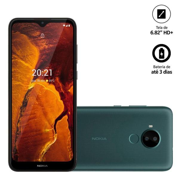 Imagem de Smartphone Nokia C30 64GB, 2GB RAM, Octa Core, Câmera 13MP, Tela 6.82, Verde - NK042