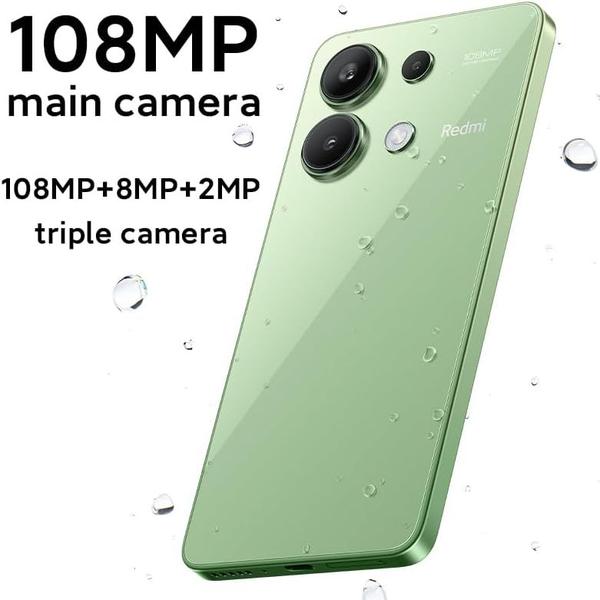 Imagem de Smartphone Note13 256G / 128GB + 12GB Ram Camera 108MPX Premium Desing Snapdragon performance tela 120Hz FHD+ AMOLED versão Global