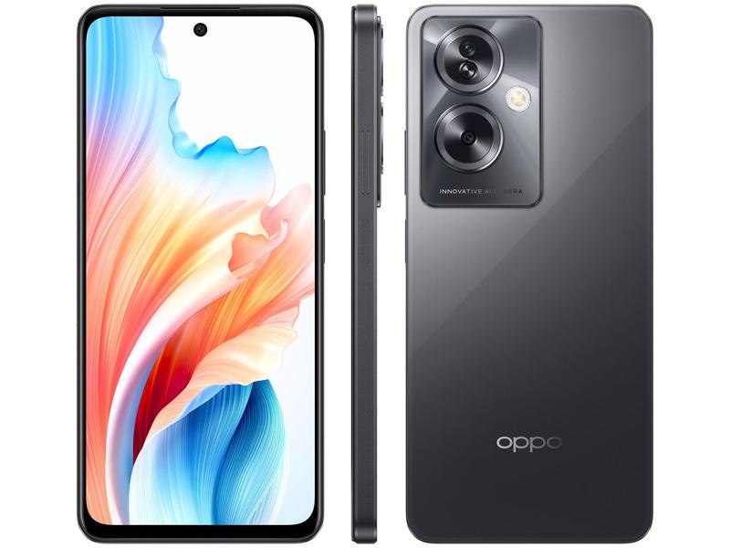 Smartphone OPPO A79 256GB Preto 5G 8GB + 8GB (RAM+) 6,72" Câm. 50MP + Selfie 8MP Dual Chip Smartphone OPPO A79 256GB Preto 5G 8GB + 8GB (RAM+) 6,72" Câm. 50MP + Selfie 8MP Dual Chip
