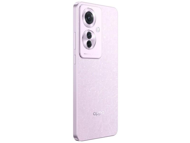 Smartphone OPPO Reno11 F 256GB Lilás 5G 8GB RAM 6,7
